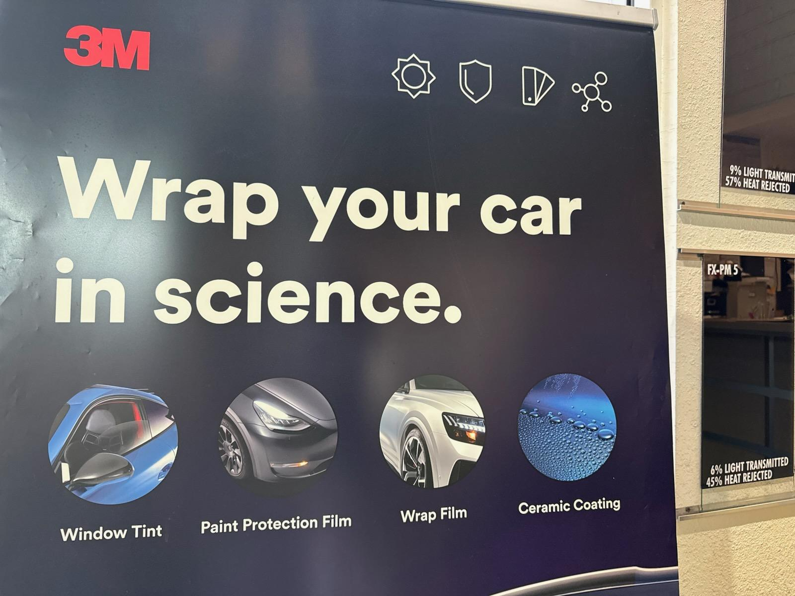 3M certified — wrap your car in science: window tint, paint protection film, wrap film, and ceramic coating