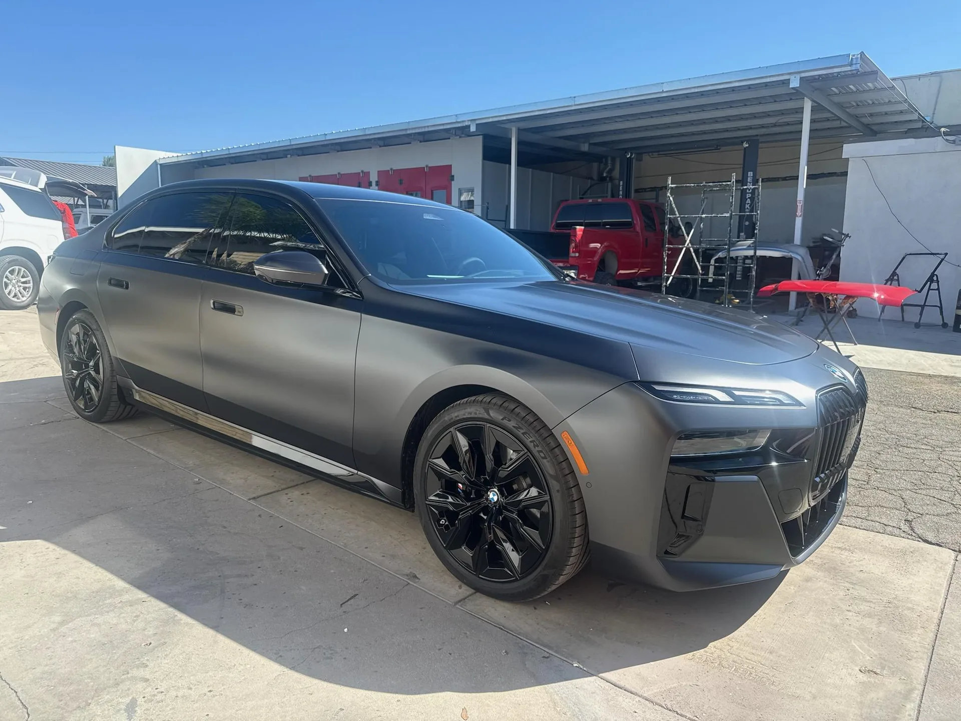 Completed window tint, wrap and detailing work by Conejo Auto Detailing & Tinting